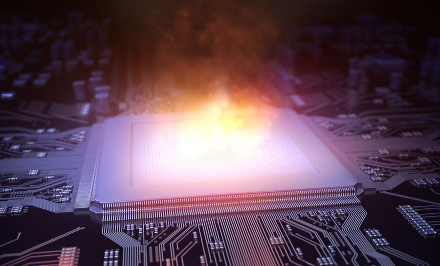 Fire in the microchip