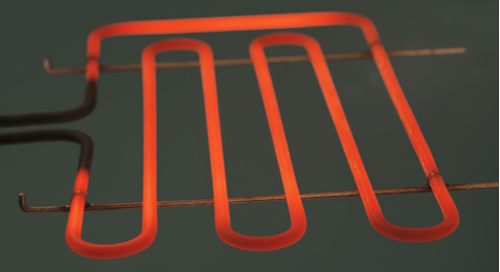 Hot heating element