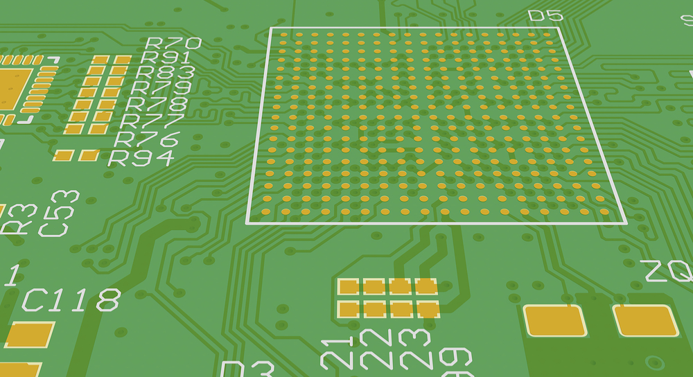 PCB silkscreen picture