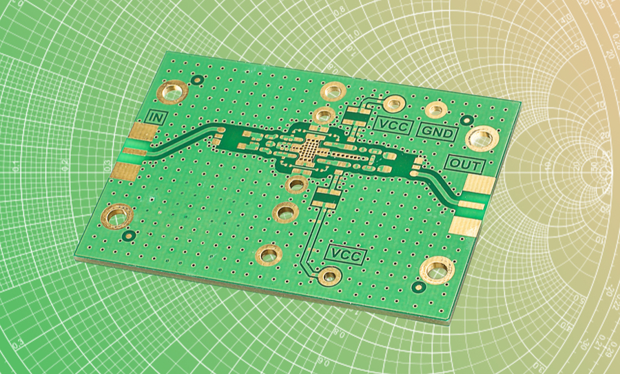 Ground planes in a two-layer PCB