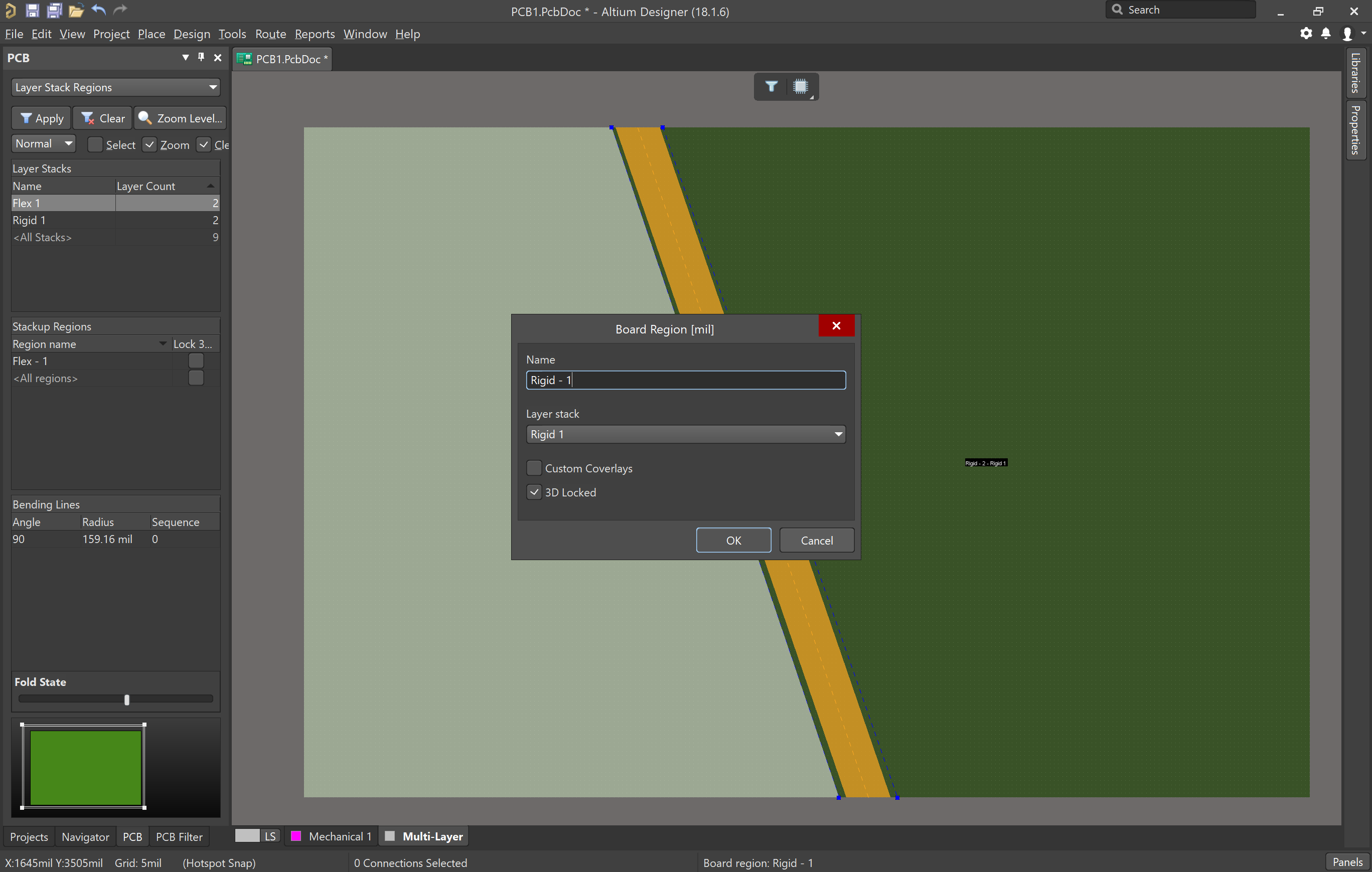 Altium Rigid-Flex Design 