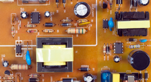 PCB from a switching power supply