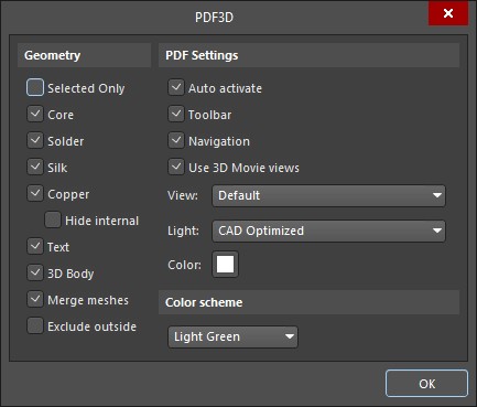 Adding a PDF 3D