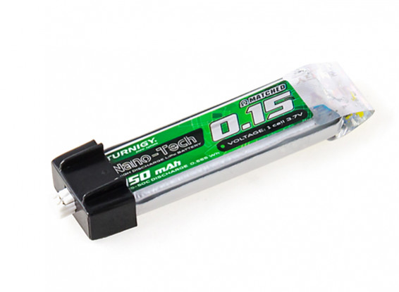 Turnigy Nano-Tech 150 mAh 1S 25C Li-Pol battery specified for the project