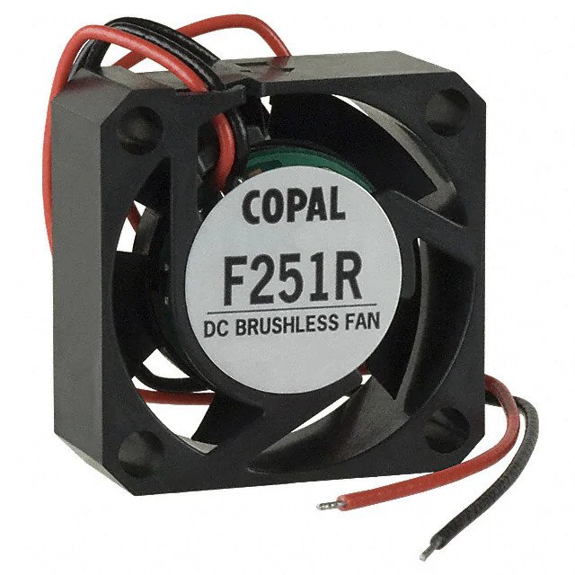 Example 5 V brushless DC motor fan F251R-05LB for the project