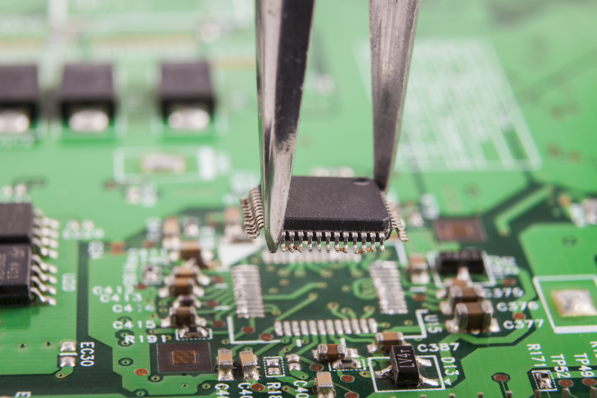 Assembly and integrated electronics manufacturing