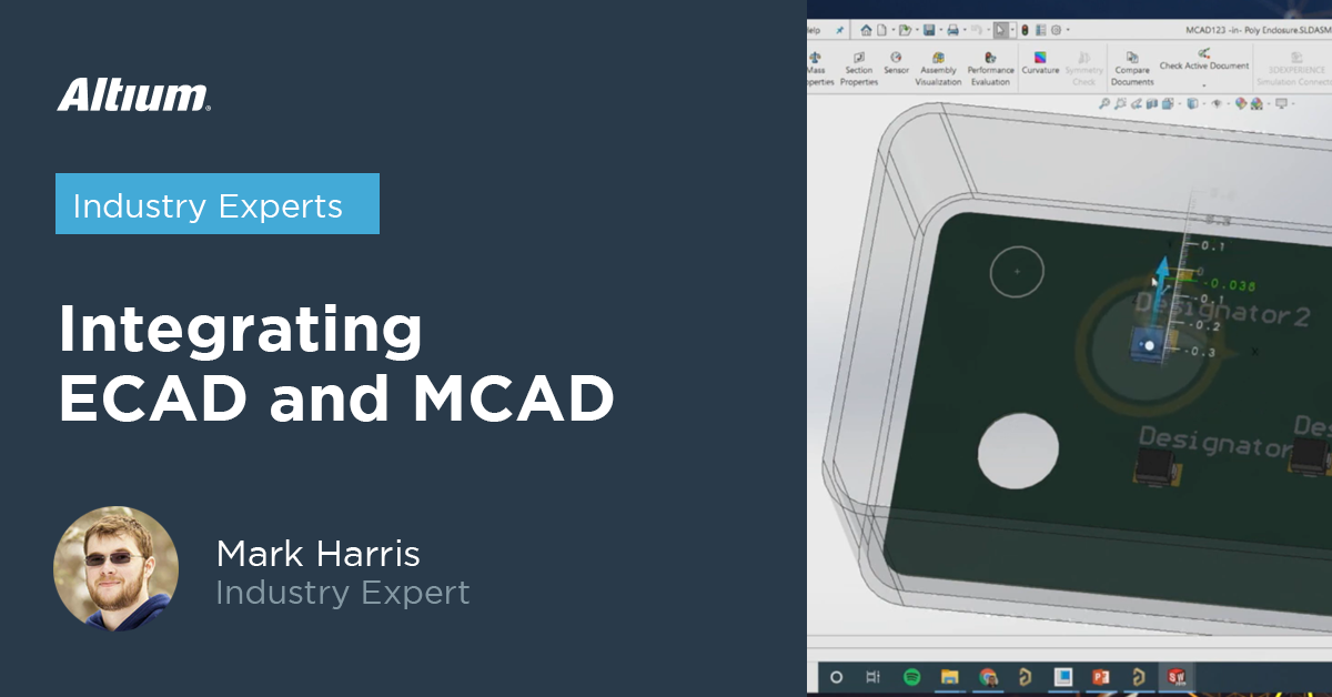 What is the difference between ECAD and MCAD