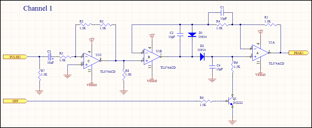 Channel 1 Schematic before replication