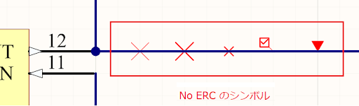 図2. No ERCディレクティブの使用例とシンボルの種類