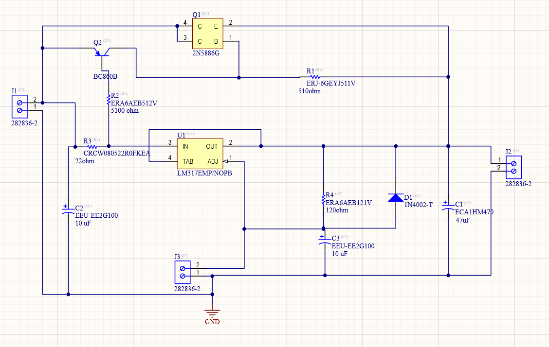 PCB schematic diagram