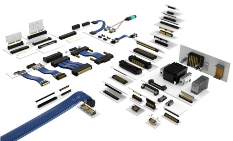 Samtec’s Full Line of High Speed Mezzanine Interconnects and Cable Assembly Systems.