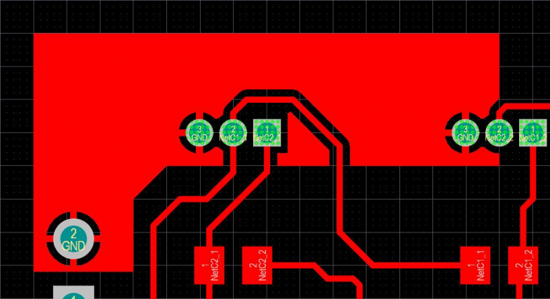  Polygonflächen-Editor in Altium Designer