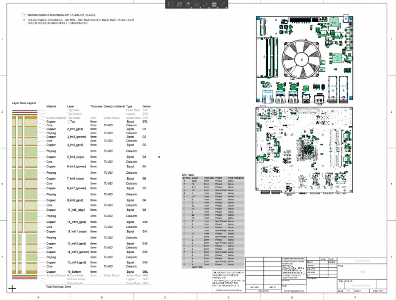 Outil Draftsman d’Altium pour PCB pas chers