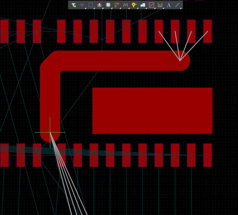 Enrutamiento interactivo es una de las herramientas avanzadas de diseño de PCB en el entorno unificado de Altium Designer