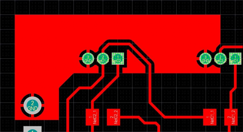 alternatifviolation des règles de conception de circuits imprimés dans Altium Designer