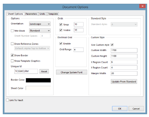 Configuration des options des documents dans Altium Designer