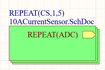 repeated block in a current monitor schematic