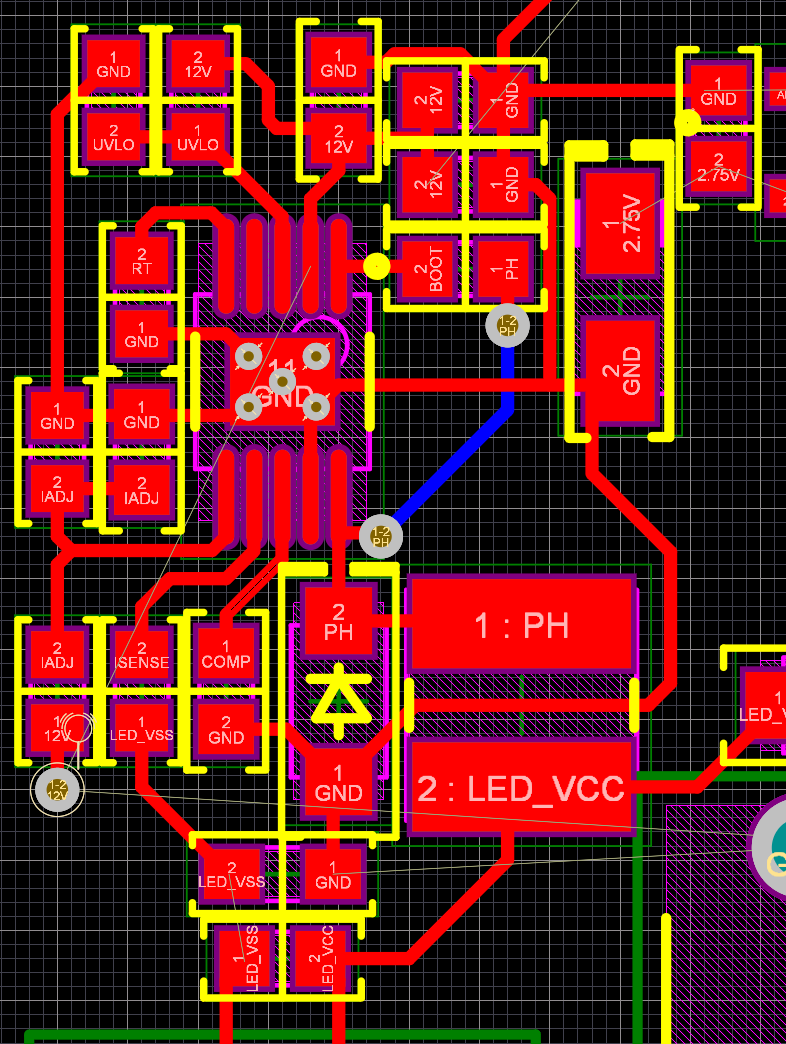Altium Designer 20 PCB layout for custom photogate project - routing