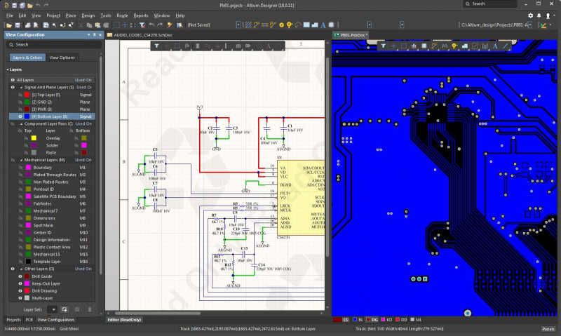 Passaggio tra schematico e layout in Altium Designer, software dotato di simulatore Arduino online( Passaggio tra schematico e layout in Altium Designer, software dotato di simulatore Arduino online