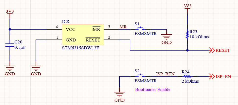 supervisor schematic for a current monitor