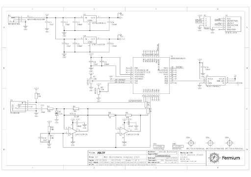 Completed preliminary schematic, Page 1
