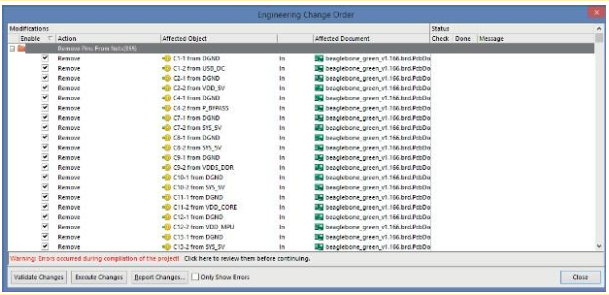 Noms de nœuds attribués par le système dans Altium Designer