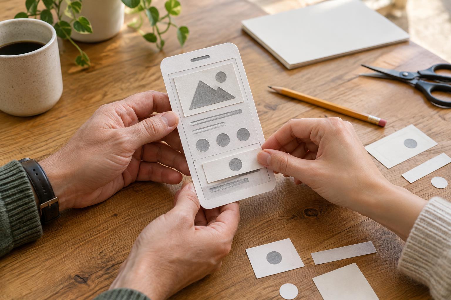 Test a Creative Idea with a Simple Paper Prototype